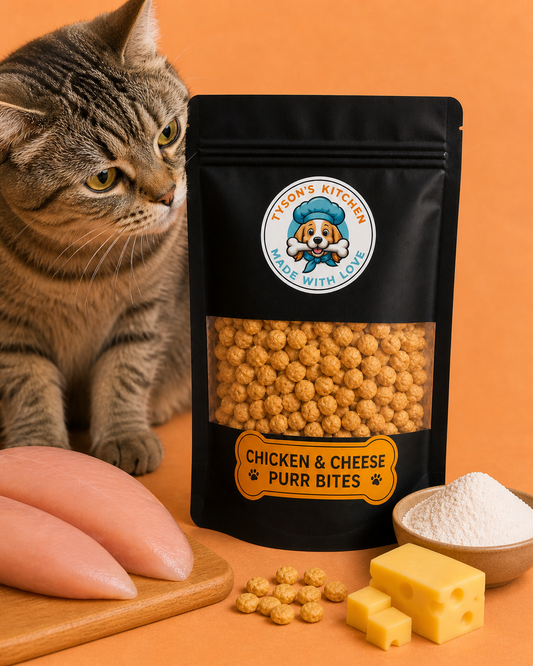 Cheesy Chicken Purr Bites
