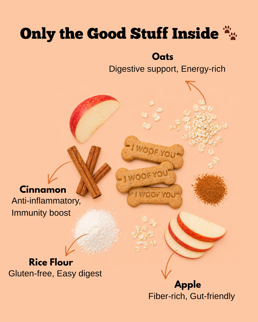 Apple Cinnamon Biscuits Mini Pack
